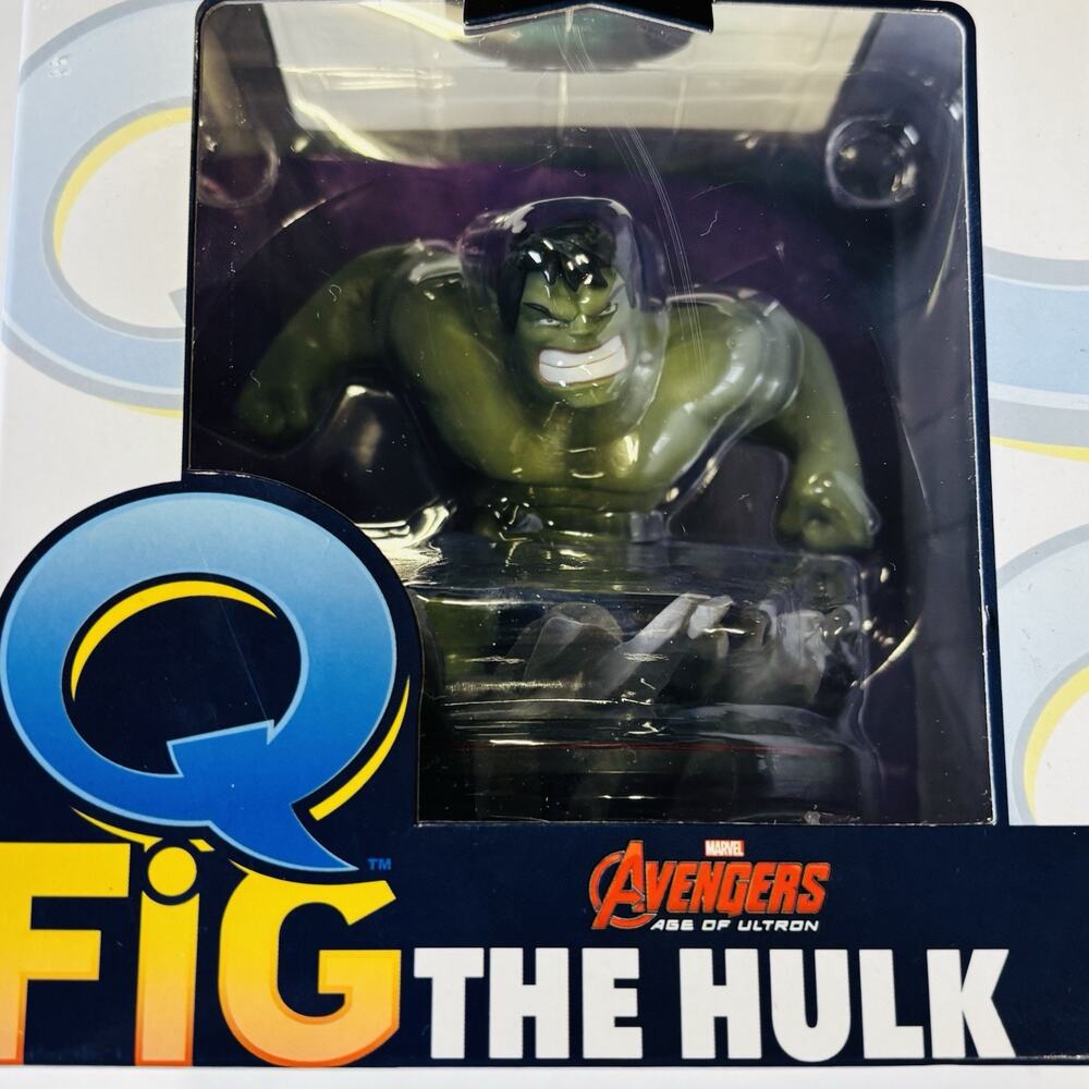 Loot Crate The Hulk Q-Fig Avengers Marvel Qmx New Figure Hulk Age of Ultron